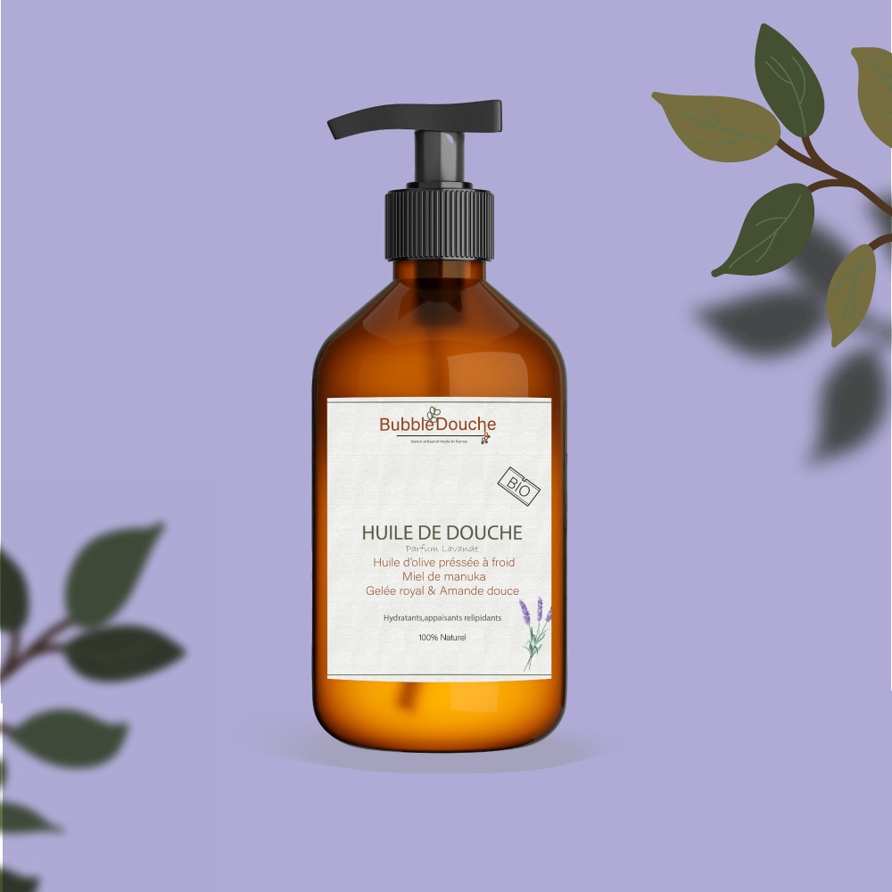 mockup-visuel-lavande (1) Gel douche peaux normales Buubble douche